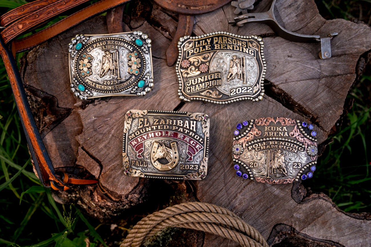 Rodeo Belt Buckles - Molly's Custom Silver Collection